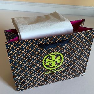 Tory Burch shopping bag and tissue paper